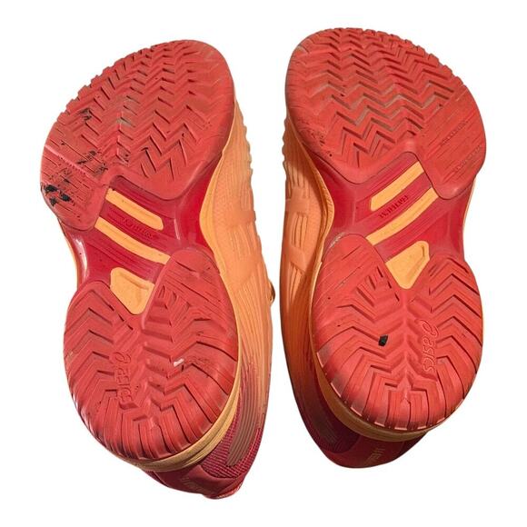 Asics Solution Speed FF Women's Tennis Shoes Size 7.5 Coral Peach 1042A002 - Picture 8 of 8
